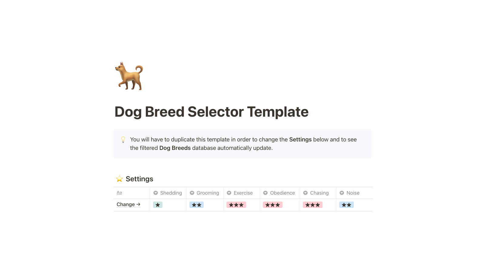 Dog Breed Selector