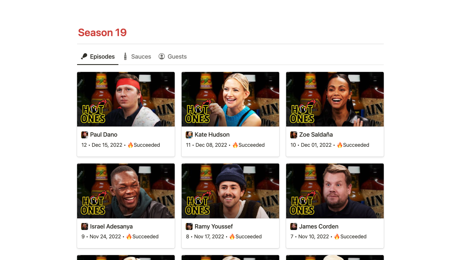 Hot Ones